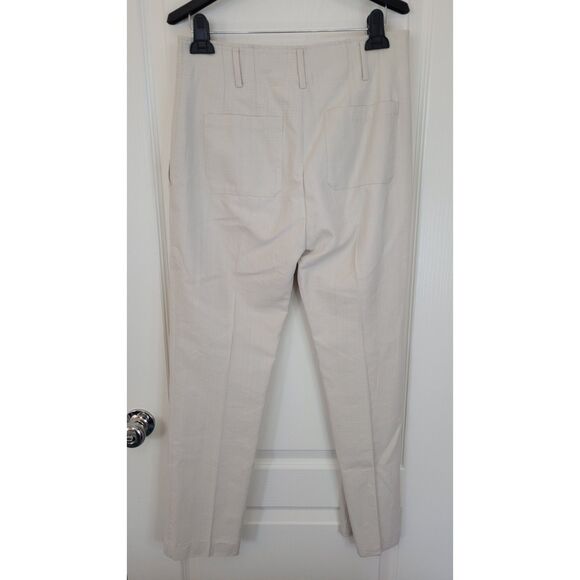 Iro Paris Philia High Waisted Beige Trousers - Picture 2 of 4